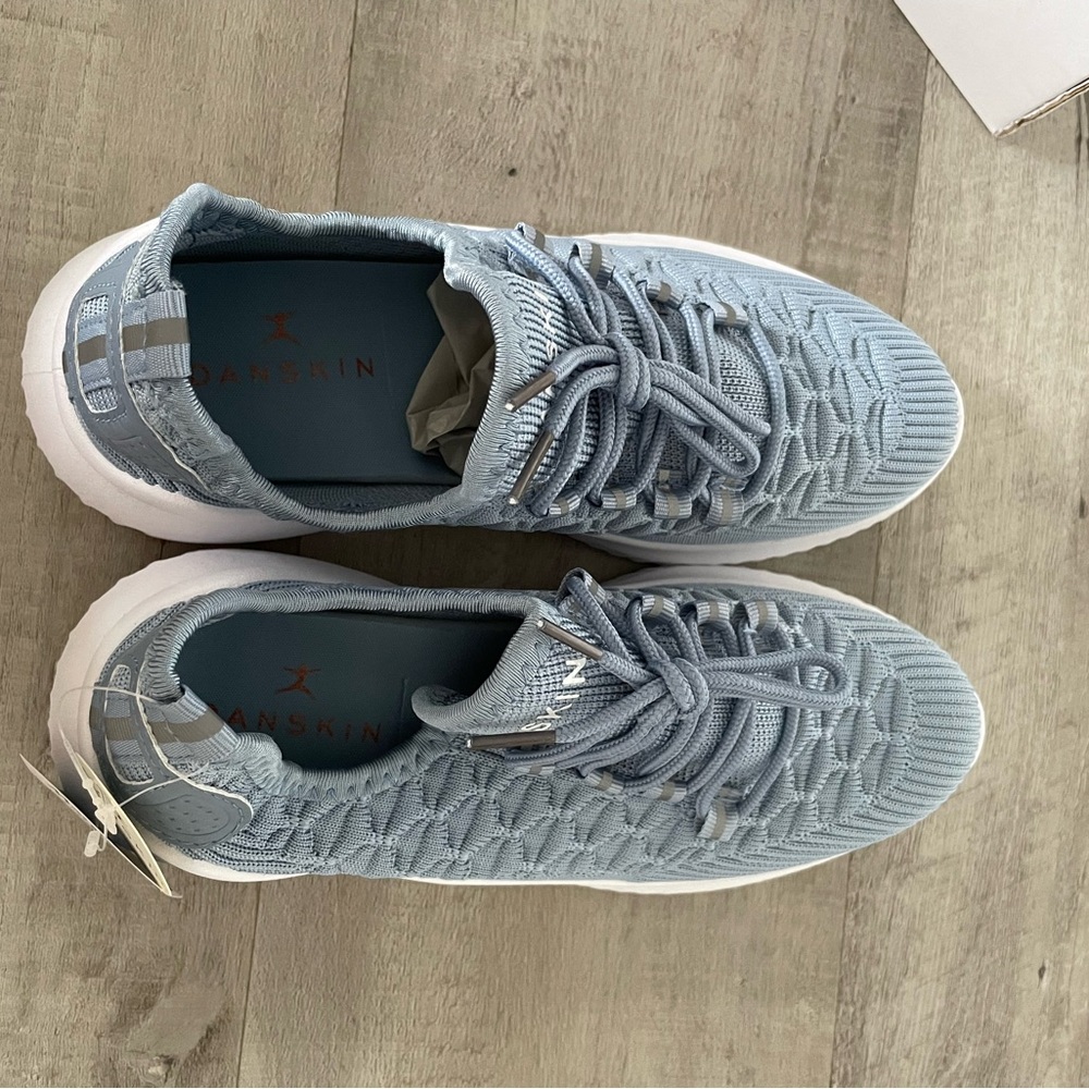 Blue sneakers